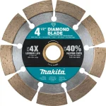 Makita 4.5 in. Segmented Rim Diamond Blade for Concrete, Brick, and Block thumbnail 1
