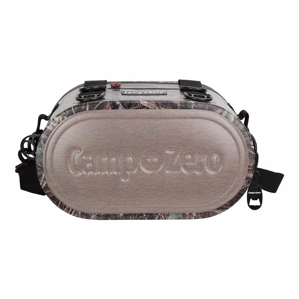 Camp-Zero 17.6 Qt. Soft Cooler, 30-Can Capacity, Beige and Camo