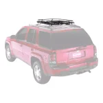 Lund Steel Roof Rack Cargo Basket - Large Capacity Powder Coated Cargo Carrier, Black thumbnail 2