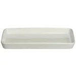 Unbranded CreativeWare Island Breeze 3-Tier Buffet Server Set with Ceramic Platters and Water Hyacinth Basket thumbnail 3