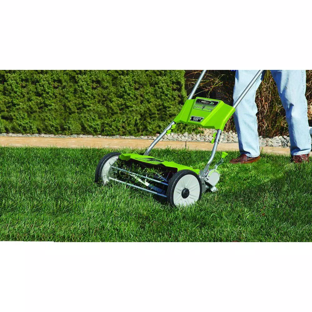 Earthwise Quiet Cut 18 in. Manual Push Reel Mower - California Compliant