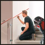 Einhell TC-LL 2 Self-Leveling Red-Beam Cross-Line Laser Level, 30-Ft Range thumbnail 7