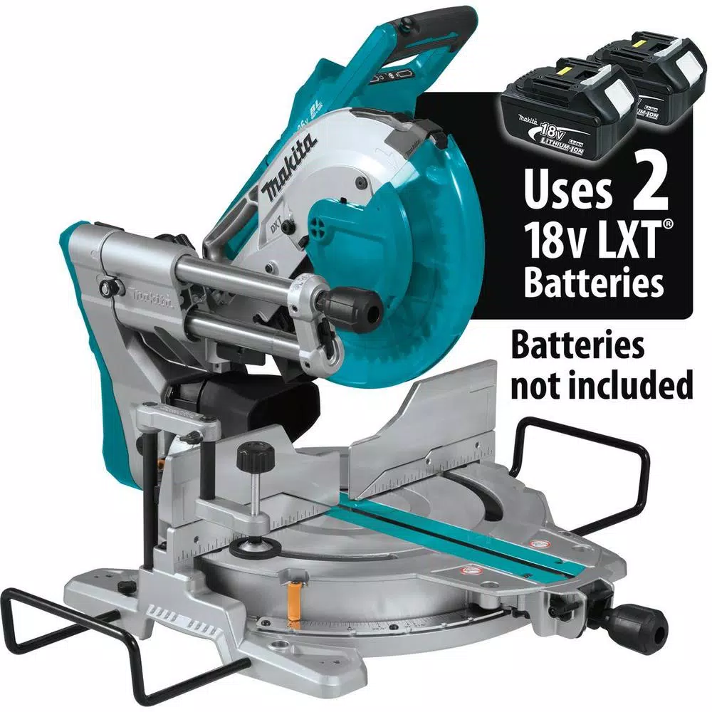 Makita 10 in. X2 LXT Brushless Dual-Bevel Sliding Compound Miter Saw with Laser (Tool Only)