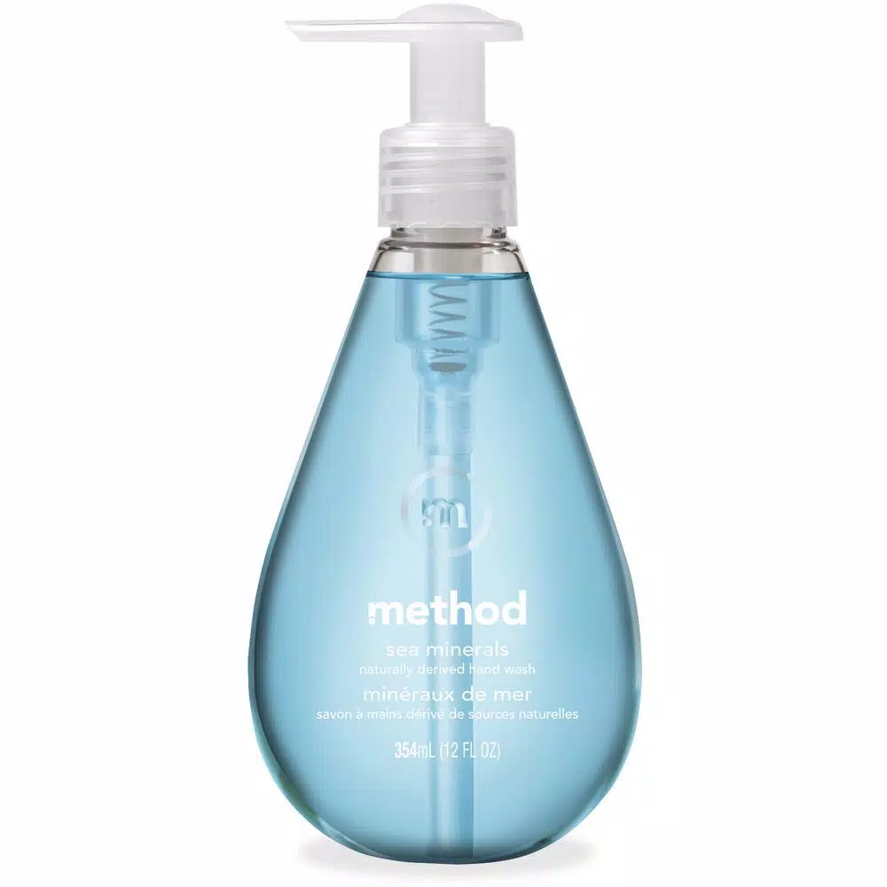 Method Sea Minerals Gel Handwash, 12 oz. - Naturally Derived & Triclosan-Free