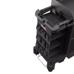 Suncast Commercial 3-Sided Housekeeping Cart Organizer Bag with Shelves thumbnail 2