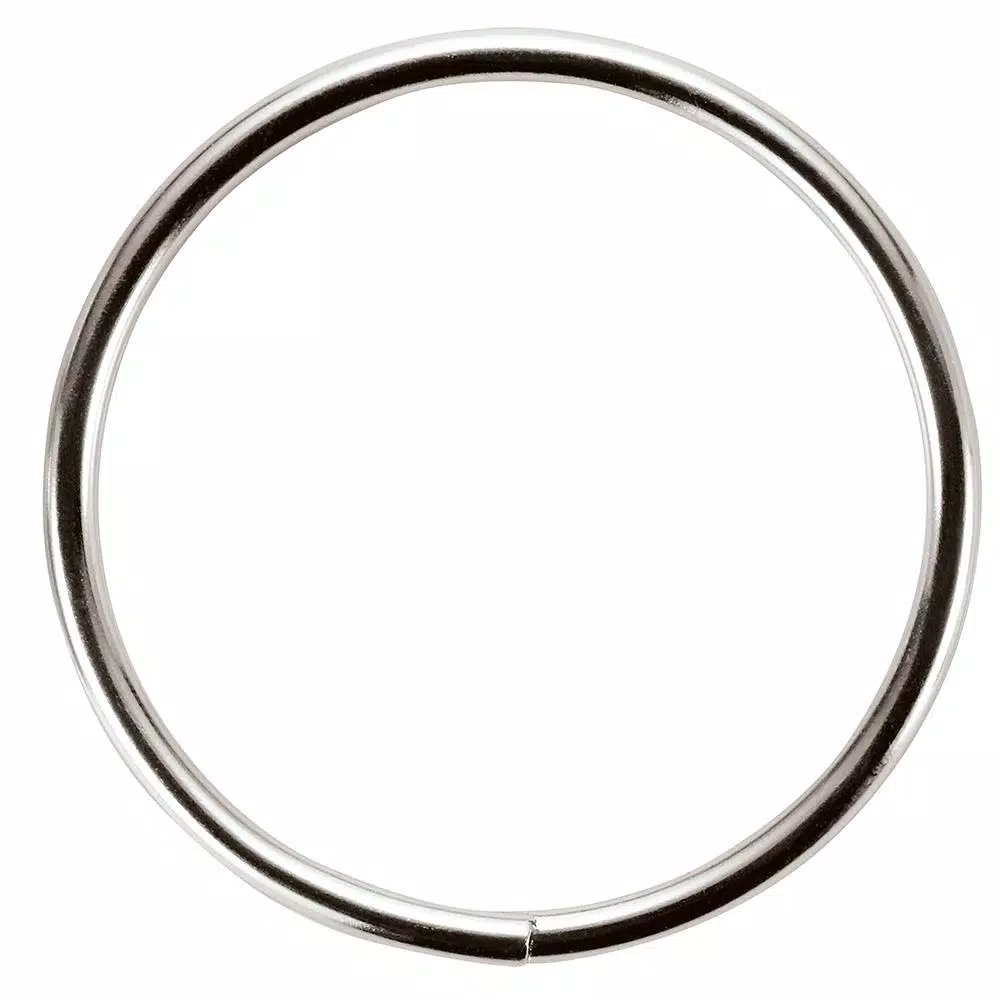 Milwaukee 1 in. Lanyard Split Ring, 2 lb. Capacity (5-Piece Pack)