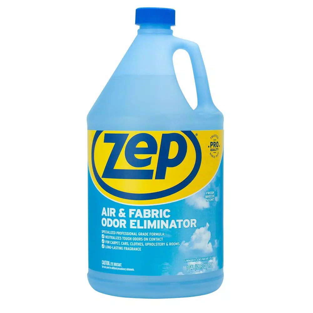 ZEP Commercial Air and Fabric Odor Eliminator, Fresh Breeze Scent, 1 Gallon (Case of 4)