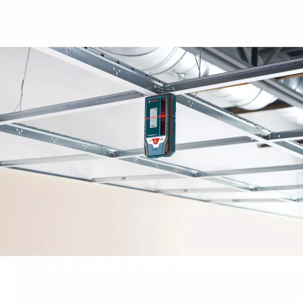 Bosch LR 7 Line Laser Receiver with Oversized Backlit LCD and 165 ft. Range