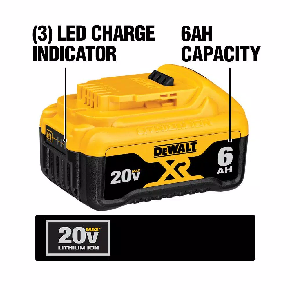 DEWALT 20V MAX Cordless Reciprocating Saw Kit with (2) Batteries and Charger