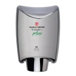 World Dryer SMARTdri Plus High Efficiency Touchless Hand Dryer, Brushed Stainless Steel thumbnail 1