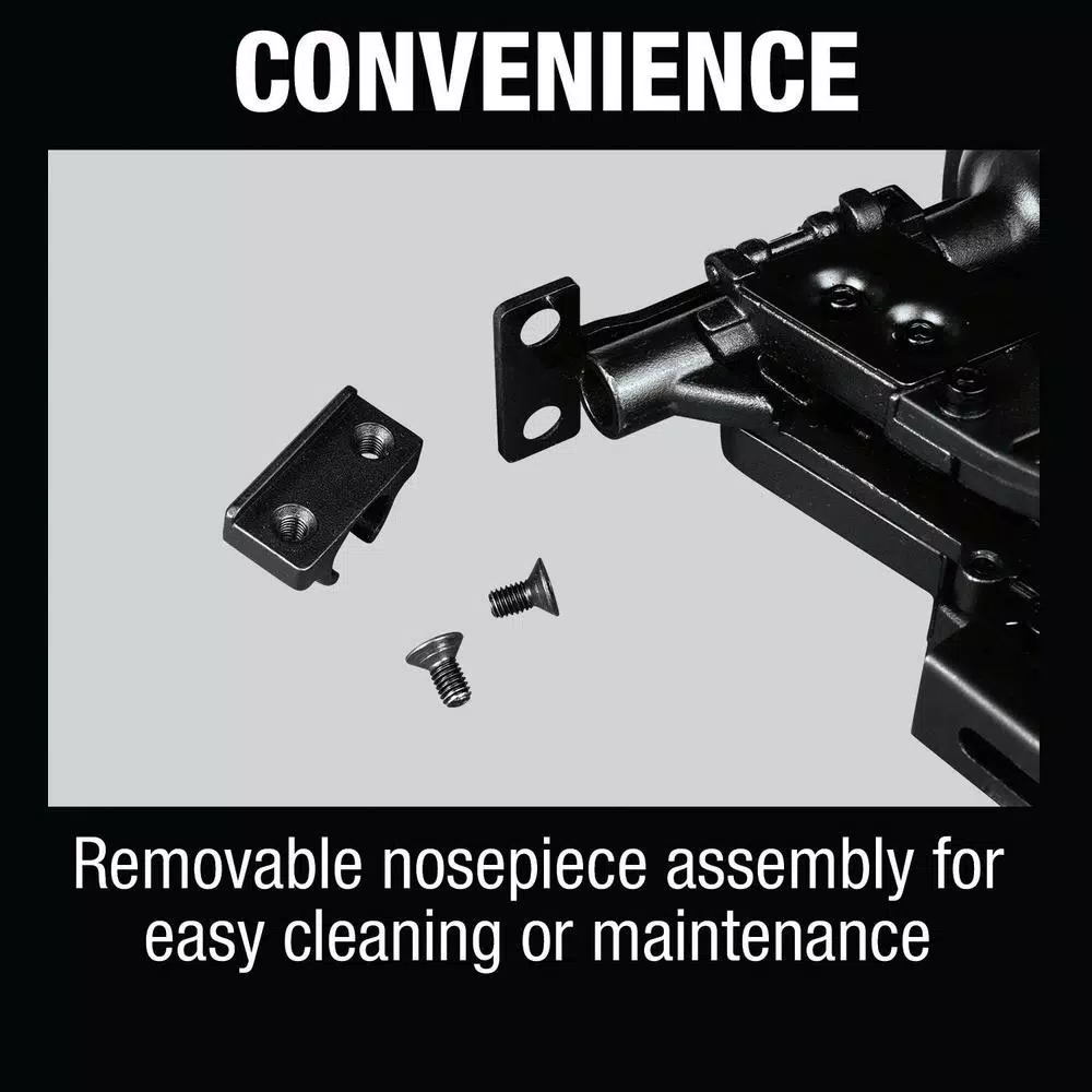 Makita AN454 15 Degree Pneumatic Coil Roofing Nailer, 1-3/4 in.