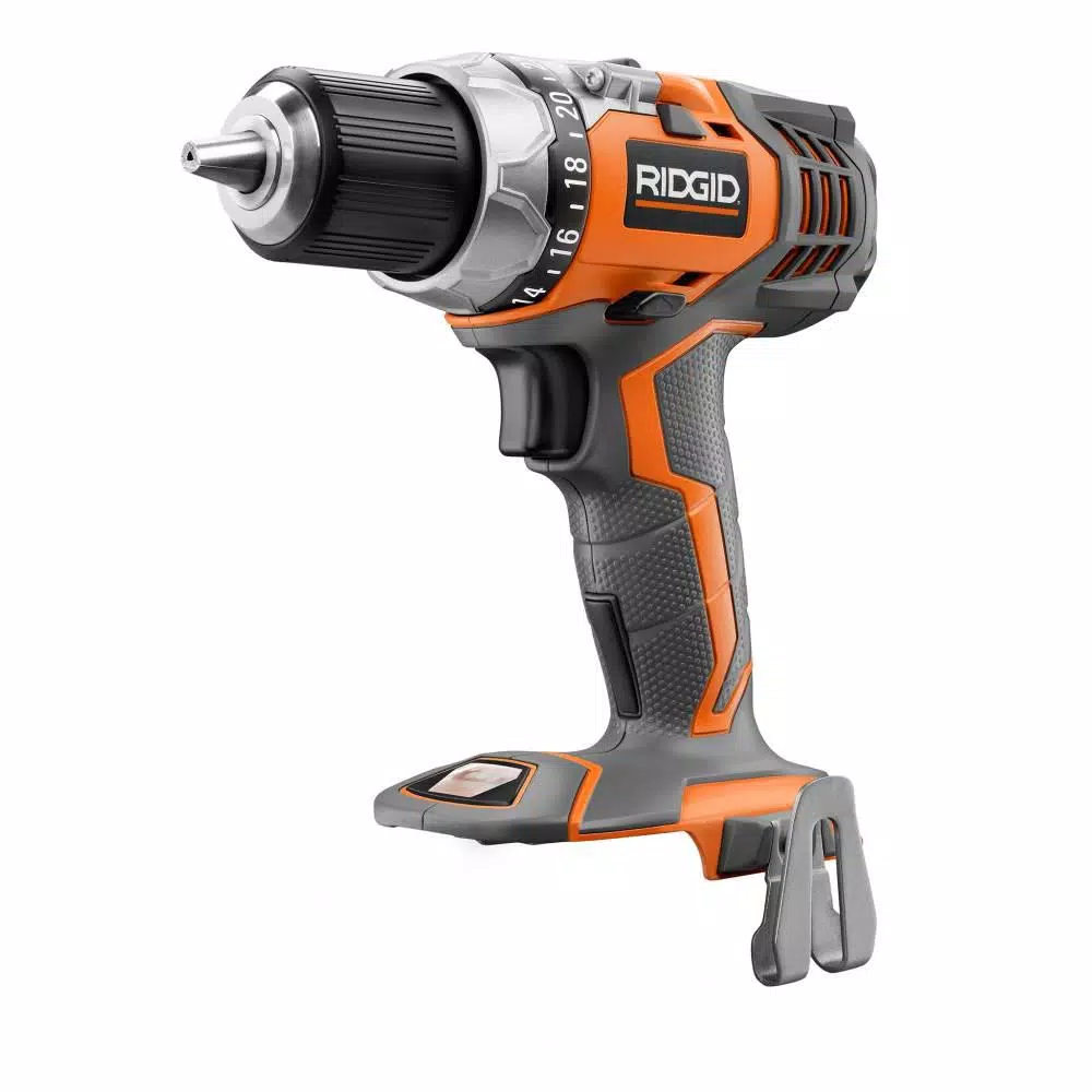 RIDGID 18V Cordless Drill/Driver and Impact Driver Combo Kit with 4 Lithium-Ion Batteries