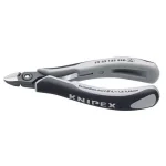 KNIPEX 5 in. Precision Electronics Diagonal Cutters, ESD Safe with Comfort Grip thumbnail 1