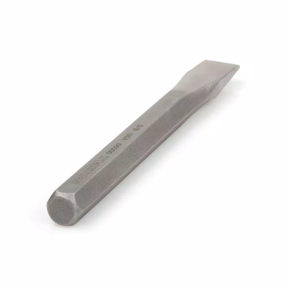 TEKTON 5/8 in. Cold Chisel, High Carbon Steel Beveled Tip