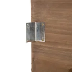 Glitzhome 22.09 in. Washed White Wooden Tree Collar - Rustic Farmhouse Christmas Tree Box thumbnail 4
