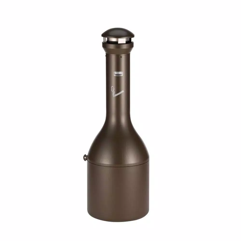 Rubbermaid Commercial Products Rubbermaid Commercial Infinity Bronze Smoking Receptacle Station