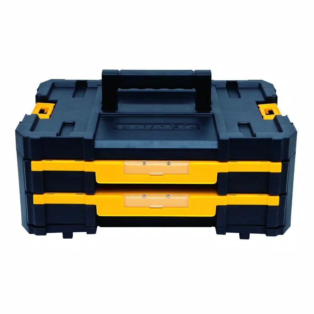 DEWALT 12V MAX Green Self-Leveling Cross-Line Laser Level with TSTAK Storage Organizer