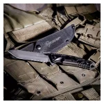 Sheffield REAPR Javelin Fixed Blade Knife with 5 in. Serrated Chisel Tanto Blade thumbnail 7