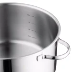 BergHOFF Essentials Comfort 1.7 qt. Round Stainless Steel Casserole Dish with Glass Lid thumbnail 2