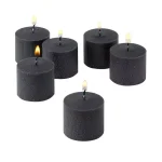 Light In The Dark Black Unscented Votive Candles, 10 Hour Burn Time (Set of 72) thumbnail 1