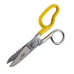Klein Tools Electrical Scissors with Extended Handle and Stainless Steel Micro-Serrated Blades thumbnail 4