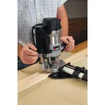 Porter-Cable 2-1/4 HP Multi-Base Router Kit with Height Adjuster thumbnail 9