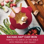 Rachael Ray 1.5-Quart Cast Iron Fondue Pot Set with Red Shimmer Enamel Finish thumbnail 7