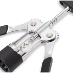 KitchenAid Gourmet Winged Corkscrew, Black Metal with Comfort Grip thumbnail 2