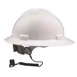 Ergodyne Squids 3158 Black Coiled Hard Hat Lanyard with Double Lock Buckle thumbnail 2