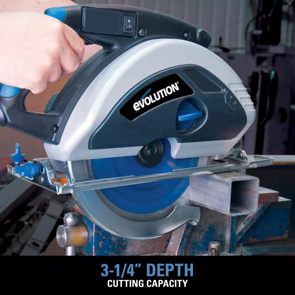 Evolution Power Tools Evolution EVOSAW230 9 in. Steel Cutting Circular Saw, 15-Amp, 1750-Watt