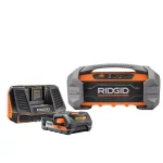 RIDGID 18V Hybrid Jobsite Radio Kit with 2.0 Ah Lithium-Ion Battery and Charger thumbnail 1