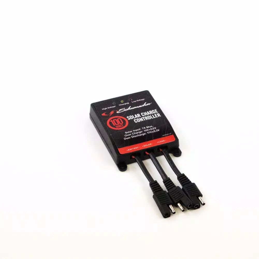 Schumacher SPC 7 Amp 12V Solar Charge Controller for Lead-Acid Batteries