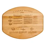 Catskill Craftsmen Hardwood Turkey Carving Board with Juice Groove and Serving Wedge thumbnail 2