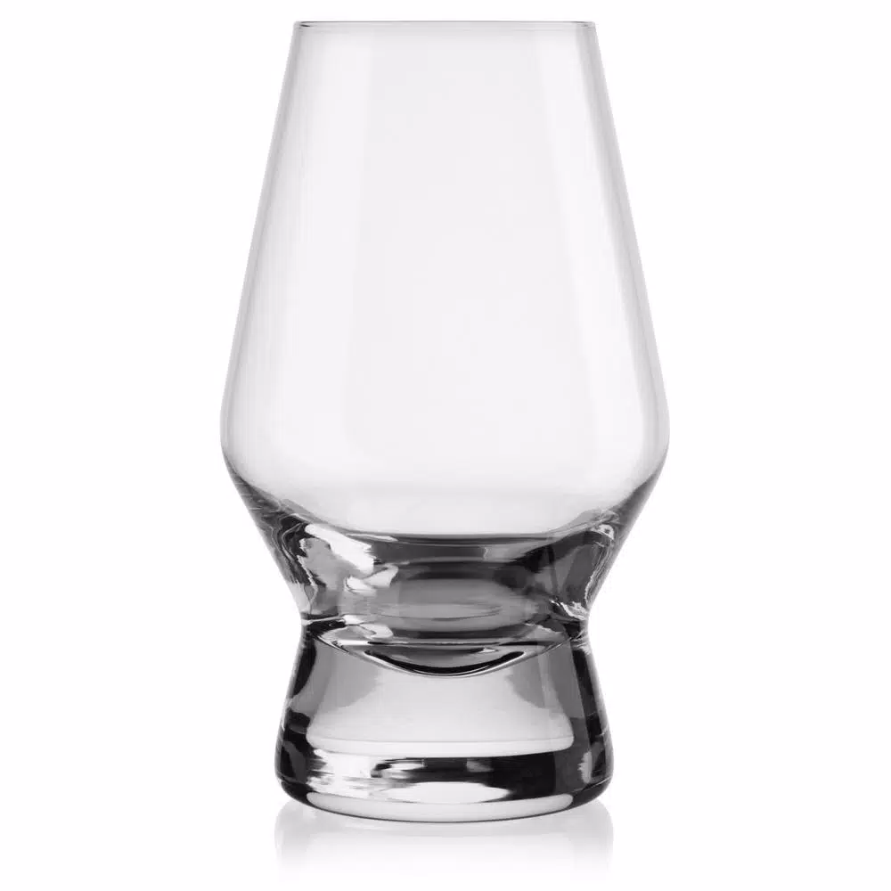 JoyJolt Halo 7.8 oz. Crystal Whiskey Glasses, Set of 4