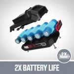SKIL 20V PWRCORE SDS Plus Rotary Hammer Drill Kit with 2.0 Ah Battery and Charger thumbnail 4
