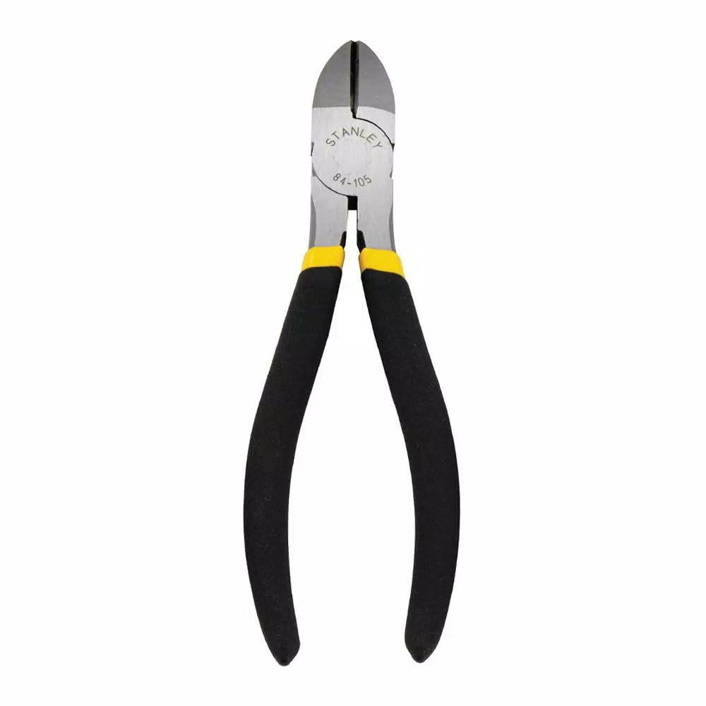 Stanley 3-Piece Plier Set, 6 in. Drop-Forged Steel Slip Joint, Diagonal, and Long Nose Pliers