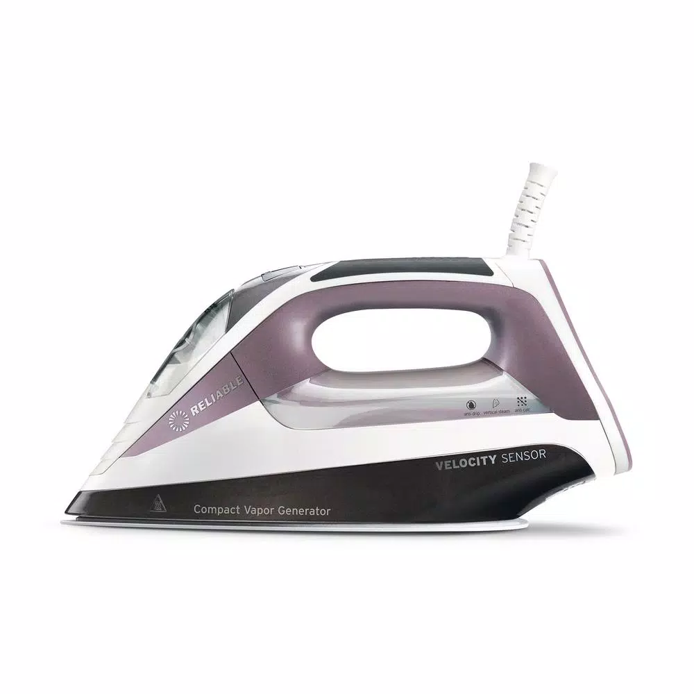 Unbranded Velocity 230IR Dual Vapor Generator Steam Iron, 1800W, White