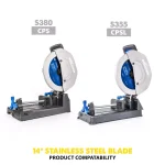 Evolution Power Tools Evolution 14 in. 90-Teeth Carbide Metal Cutting Saw Blade for Stainless Steel thumbnail 4