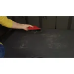WISP miniWISP 6 in. Red Whisk Broom and 7 in. Dustpan Set with Electrostatic Bristle Seal Technology thumbnail 5