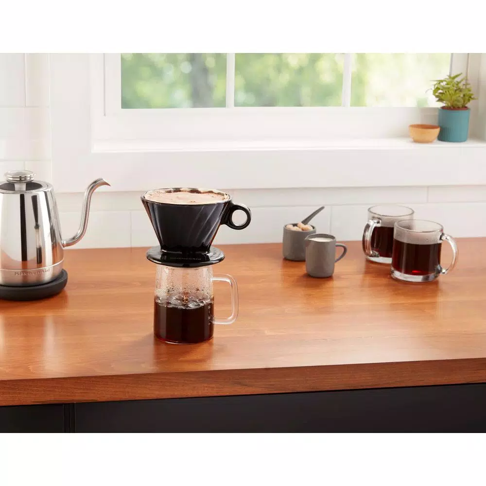 KitchenAid 2-Cup Pour Over Coffee Cone, Vitrified Ceramic