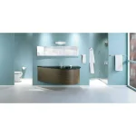 Moen 90 Degree 24 in. Towel Bar, Brushed Nickel thumbnail 6