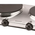 Brentwood Appliances 1440W 2-Burner Silver Electric Hot Plate thumbnail 4