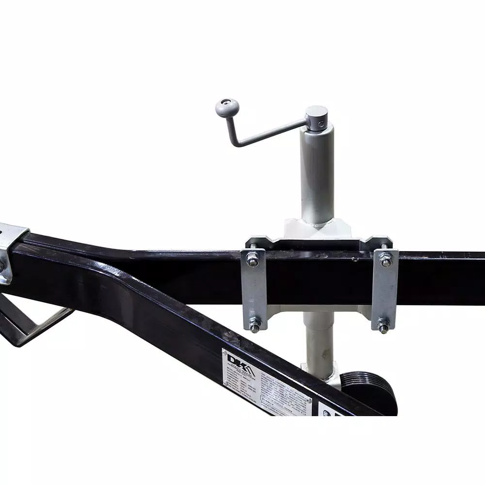 Detail K2 DK2 Trailer Jack Stand with 6 in. Wheel for 5 ft. x 7 ft. Utility Trailers