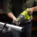 RYOBI 18V ONE+ Brushless Cordless Reciprocating Saw (Tool Only) with Wood Cutting Blade thumbnail 6
