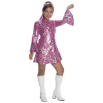 Unbranded Girls Disco Princess Halloween Costume - Medium thumbnail 1