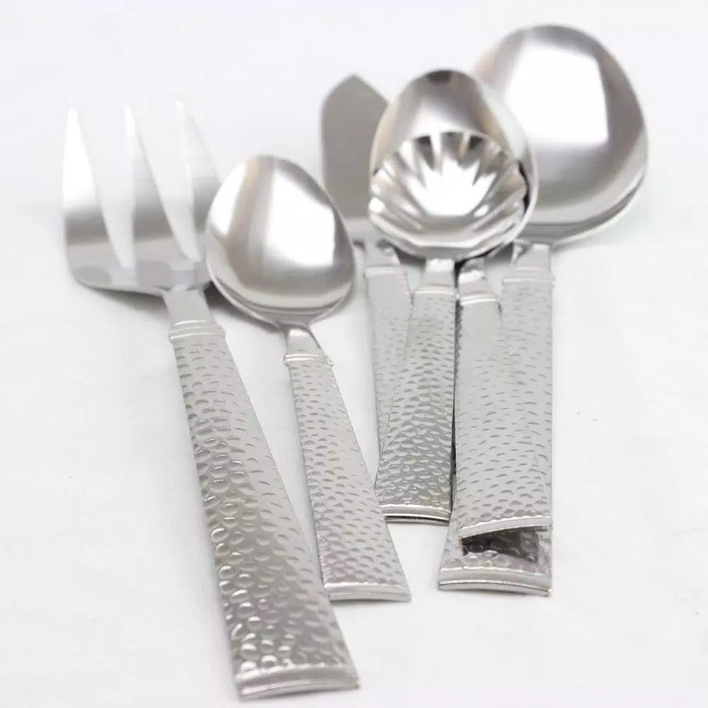 Gibson Prato 24-Piece Stainless Steel Flatware Set, Service for 4