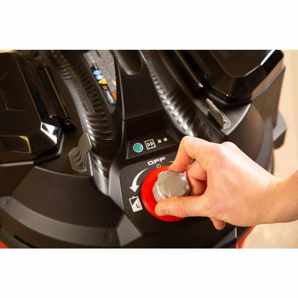 Snapper XD 82V Max 9 Gallon Cordless Wet/Dry Vacuum with Hose and Accessories
