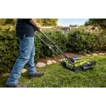 RYOBI 40V 18 in. 2-in-1 Cordless Lithium-Ion Walk Behind Push Mower with (2) 4 Ah Batteries and Charger thumbnail 3