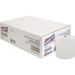 Genuine Joe Solutions 850 ft. White Hardwound Paper Towel Rolls, 1-Ply, 6 Rolls per Case thumbnail 2