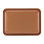 Ayesha Curry 9 x 13 in. Copper Nonstick Steel Cake Pan with Plastic Lid thumbnail 3